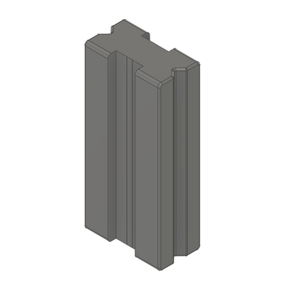 41-350-0 MODULAR SOLUTIONS PARALLEL INNER T-SLOT CONNECTION SLIDES INTO SLOT